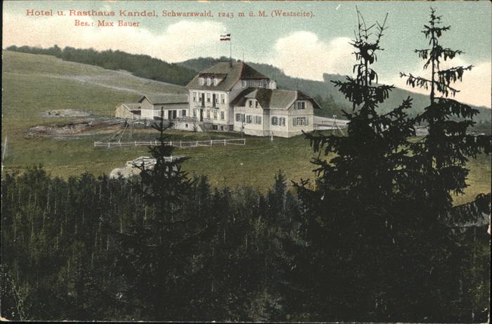 Kandel Waldkirch Breisgau Hotel Rasthaus