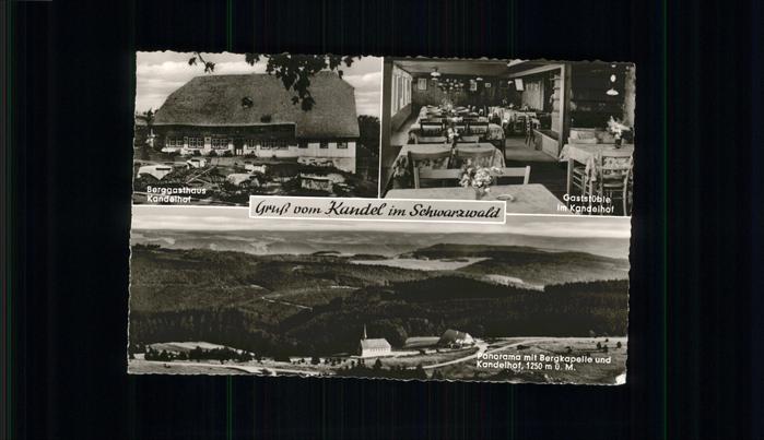 Kandel Waldkirch Breisgau Kandelhof Bergkapelle