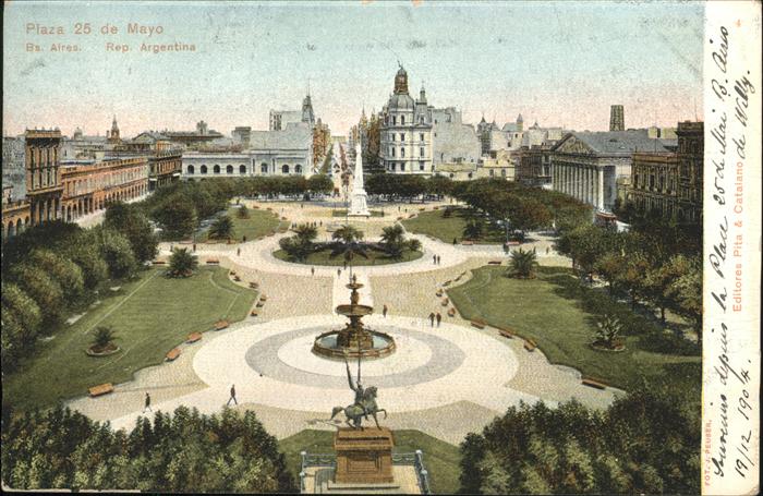 Buenos Aires Plaza 25 de Mayo