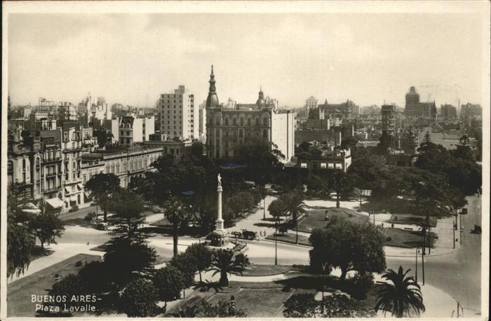 Buenos Aires plaza Lavalle
