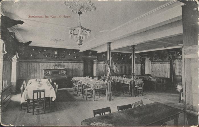 Kandel Waldkirch Breisgau Hotel Speisesaal