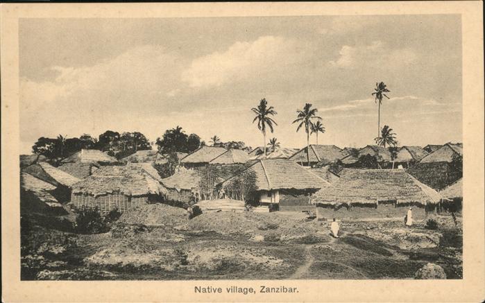 Zanzibar Native village