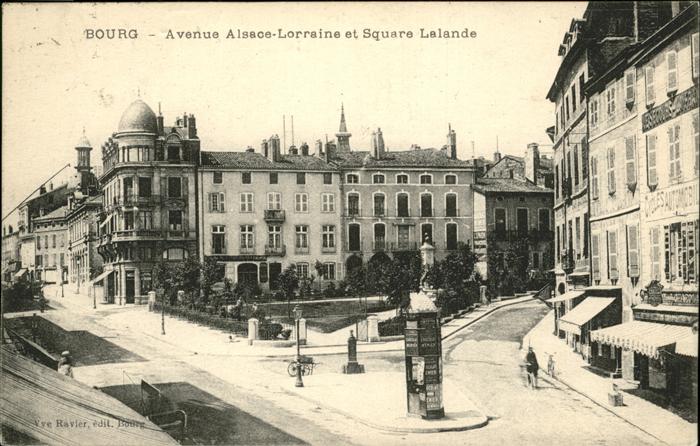 Bourg-en-Bresse Avenue Alsace Lorraine Square Lalande