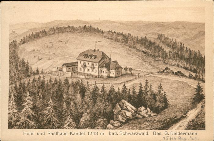 Kandel Waldkirch Breisgau Hotel Rasthaus