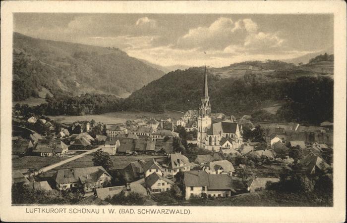 Schoenau Schwarzwald Gesamtansicht