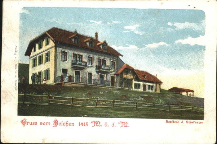 Belchen Baden Belchenhaus
