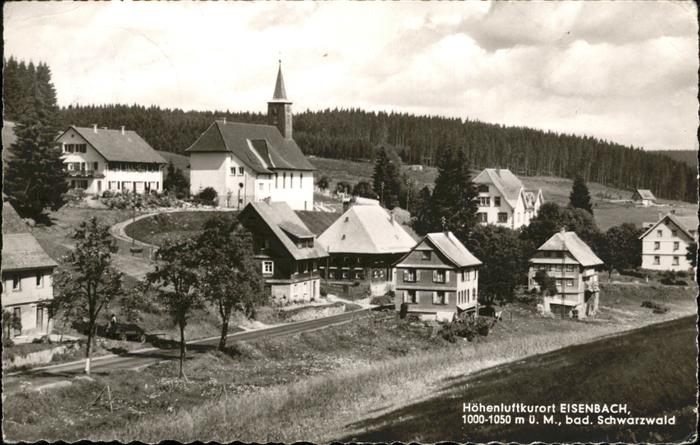Eisenbach Schwarzwald Gesamtansicht
