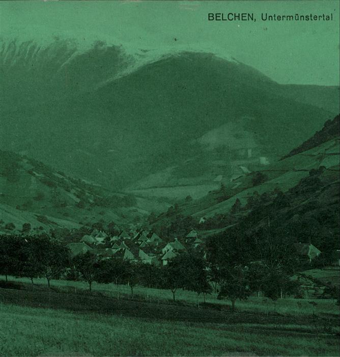 Belchen Baden Untermünstertal