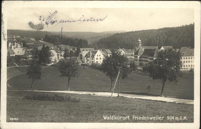 Friedenweiler Gesamtansicht