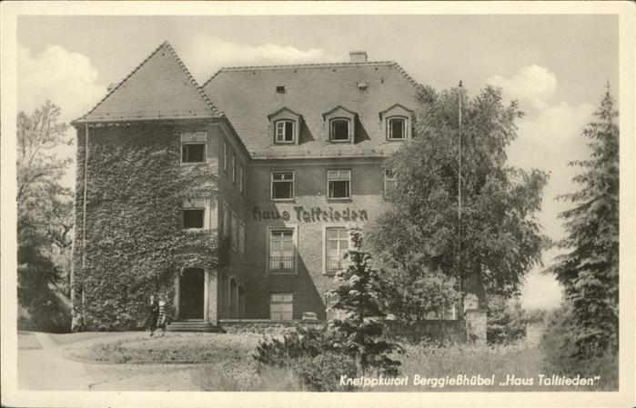 Berggiesshuebel Haus Talfrieden