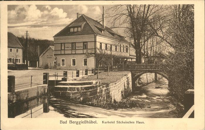 Berggiesshuebel Kurhotel Sächsisches Haus