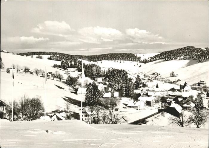 Todtnauberg Schwarzwald BW Gesamtansicht