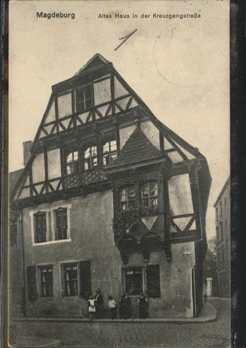 Magdeburg Kreuzgangstraße Altes Haus