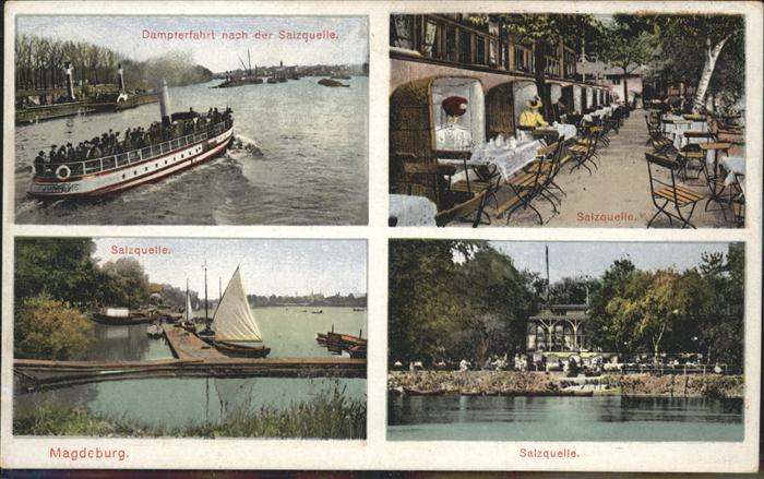 MAGDEBURG CITY Salzquelle Dampfer