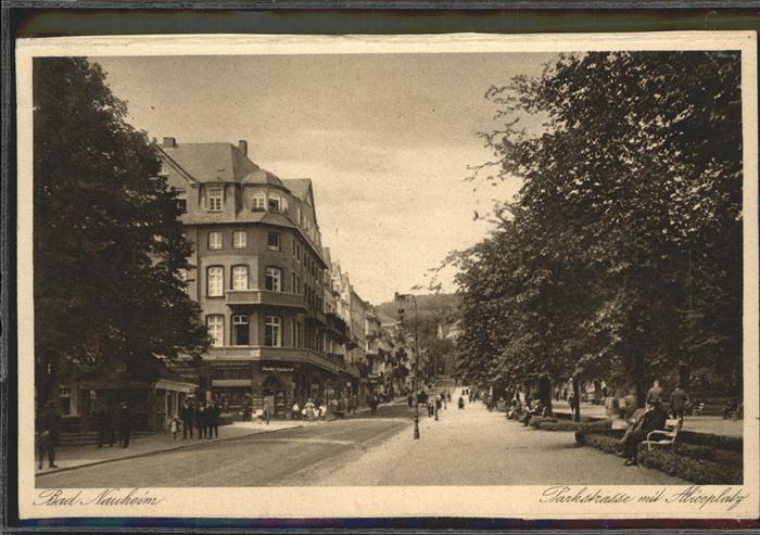Bad Nauheim Parkstrasse Aliceplatz