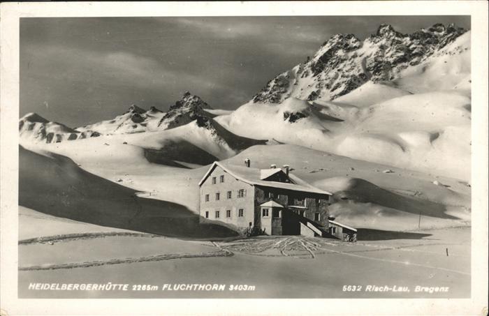 Heidelberger Huette Fluchthorn