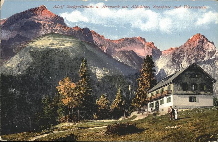 Adolf Zeppritzhaus Alpspitze Zugspitze Waxenstein