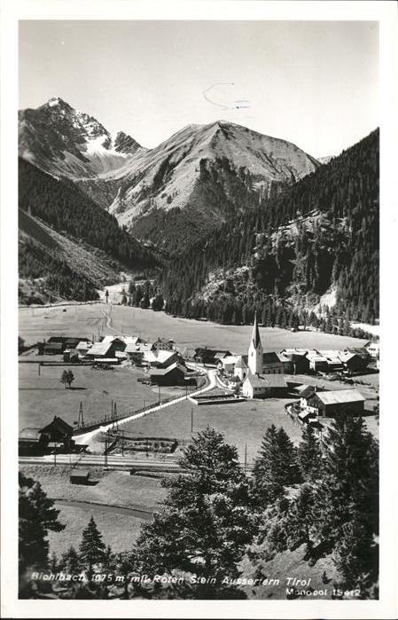 Bichlbach Roten Stein