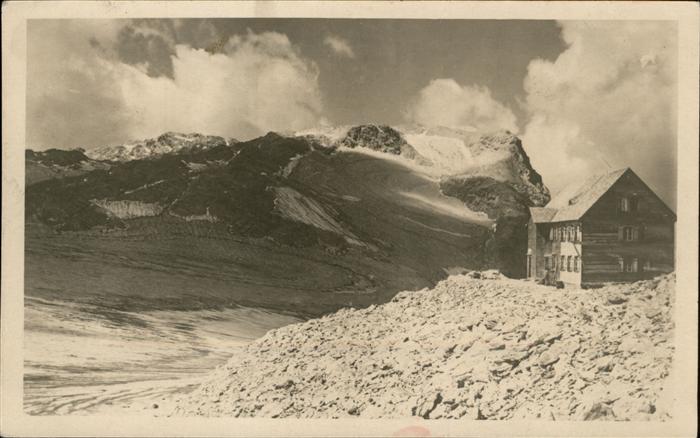 Strassburgerhuette Panüler Schrofen