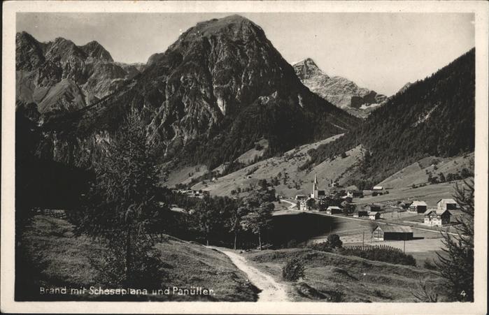 Brand Vorarlberg Scesaplana