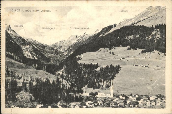 Holzgau Kratzer Mädelejoch Rothora Krottenkopf