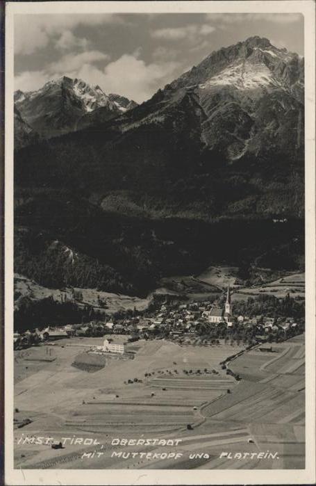 Imst Tirol Mutterkopf Plattein