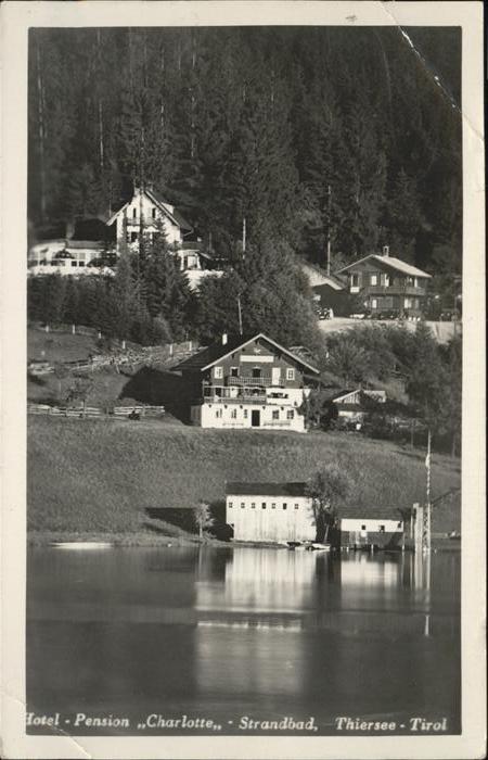 Thiersee Hotel Pension Charlotte Strandbad