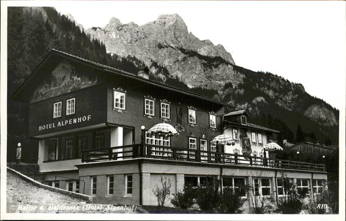 Haldensee Haller Hotel Alpenhof