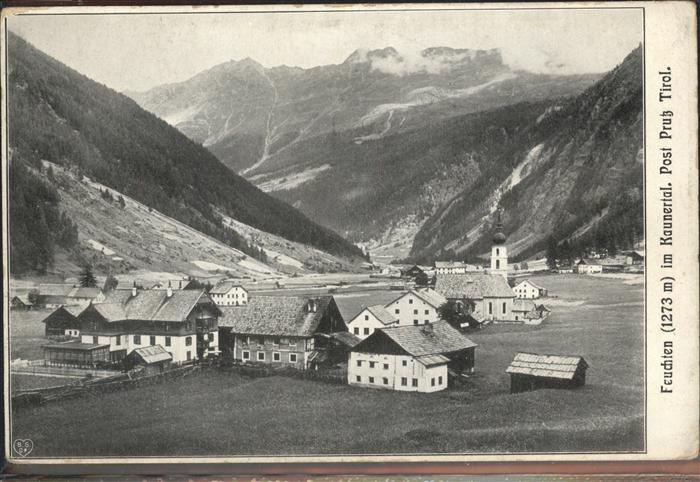 Feuchten Feichten Kaunertal