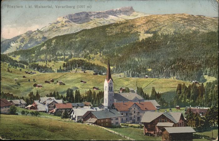 Riezlern Kleinwalsertal Vorarlberg