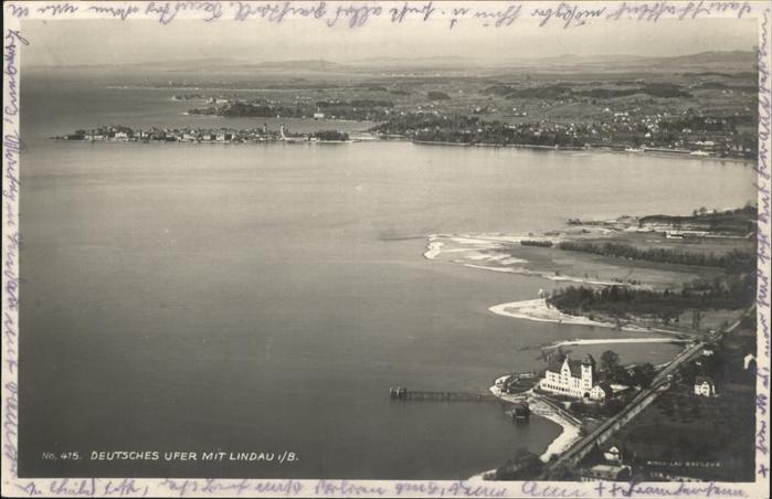 Lindau Bodensee Fliegeraufnahme