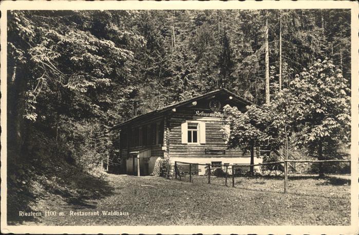 Riezlern Kleinwalsertal Vorarlberg Restaurant Waldhaus