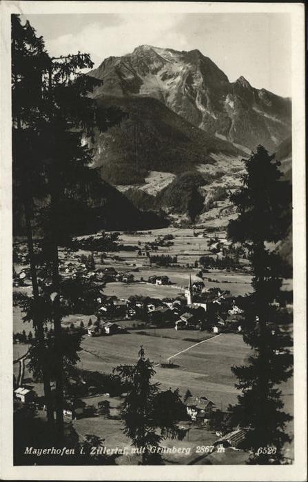 Mayrhofen Zillertal Grünberg