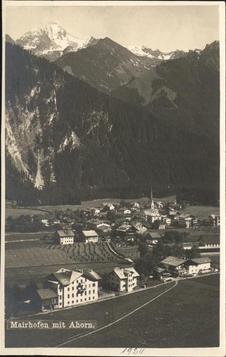 Mayrhofen Zillertal Ahorn