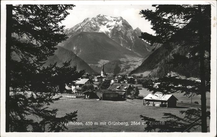 Mayrhofen Zillertal Grünberg