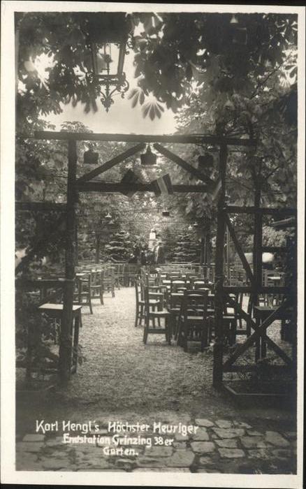 Grinzing Wien Karl Henls Höchster Heuriger