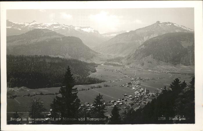 Bezau Mittags Hangspitze