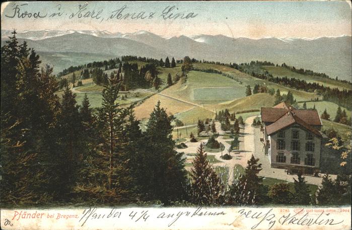 Bregenz Vorarlberg Pfänder