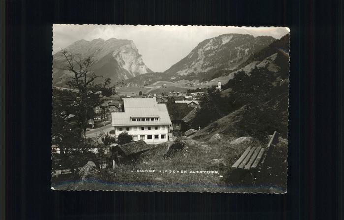 Schoppernau Gasthof Hirschen