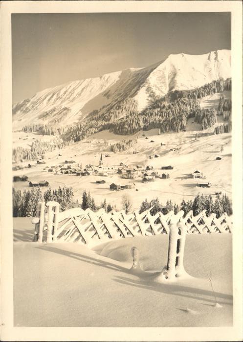 Riezlern Kleinwalsertal Vorarlberg