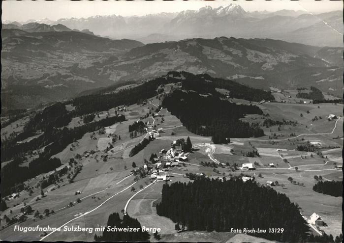 Sulzberg Vorarlberg Fliegeraufnahme