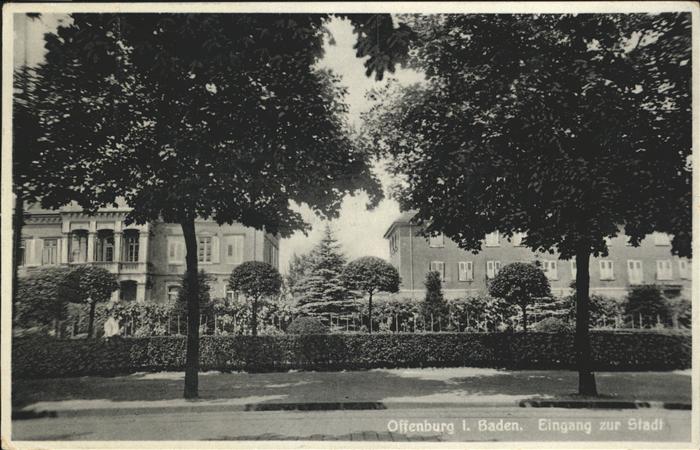 Offenburg Eingang Stadt Offenburg