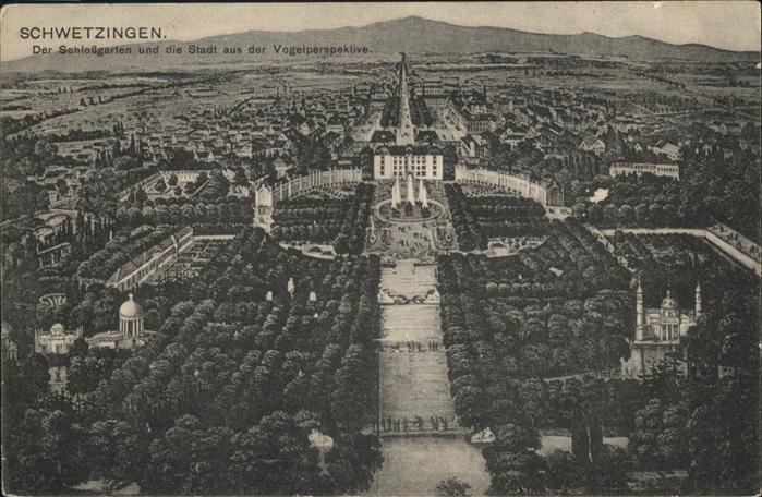 Schwetzingen Schlossgarten
Vogelperspektive