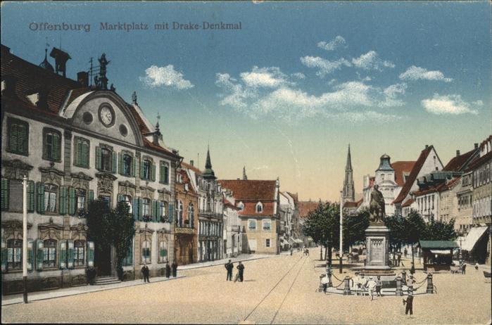 Offenburg Marktplatz
Drake-Denkmal