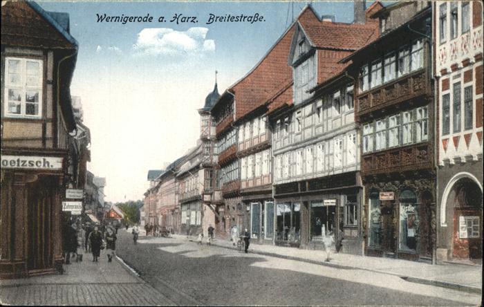 Wernigerode Harz Breitestraße