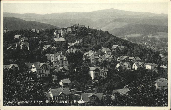 Wernigerode Harz Brocken