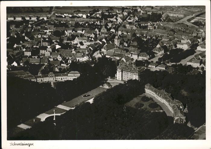 Schwetzingen Flugbild