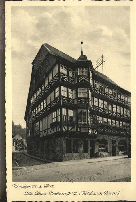 Wernigerode Harz Altes Haus Breitestr. 78