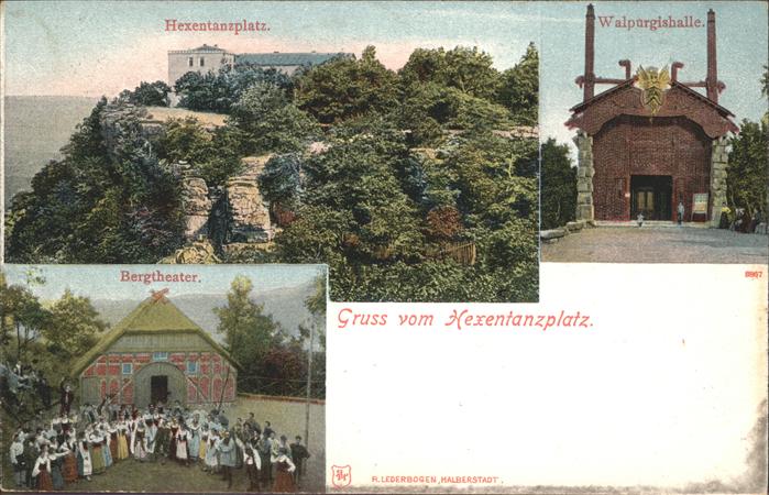 Wernigerode Harz Hexentanzplatz
Bergtheater
Walpurgish
