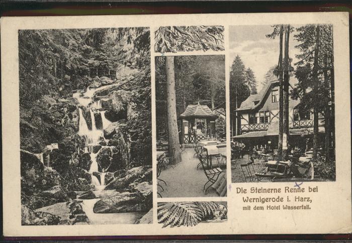 Wernigerode Harz Steinerne Renne